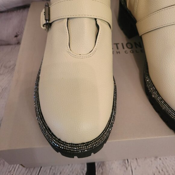 Kenneth Cole Tate Biker Jewel Lug Sole Boot - Picture 5 of 11